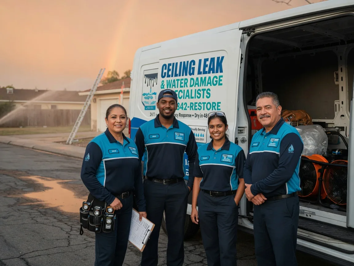 Ceiling Leak Cleanup company in Clarington, PA