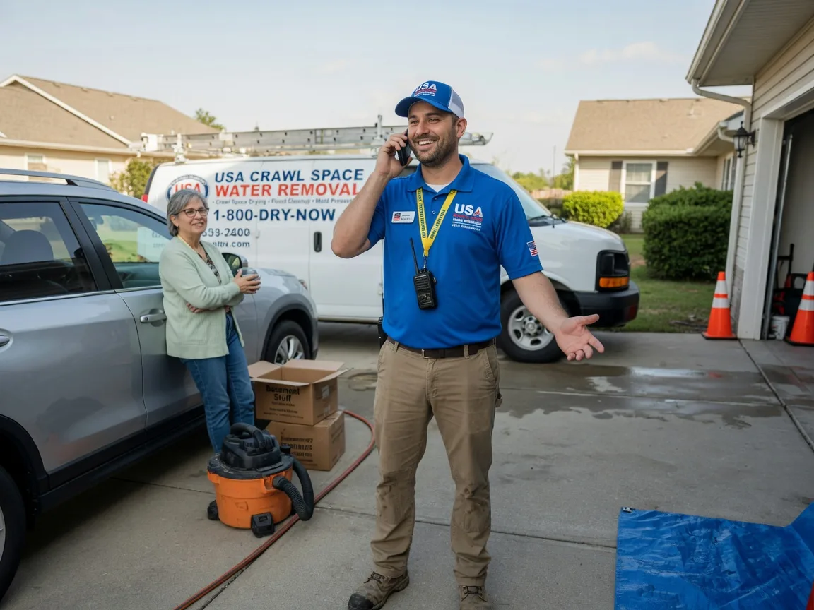Crawl Space Water Removal Clarington, PA FAQs